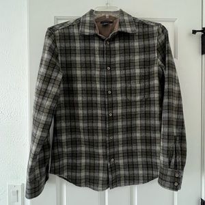 ❌SOLD❌ French Connection Wool Plaid Flannel Button Down Shirt - Men’s Medium